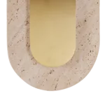 Kinkiety → Maxlight W0478 Travertino Oval