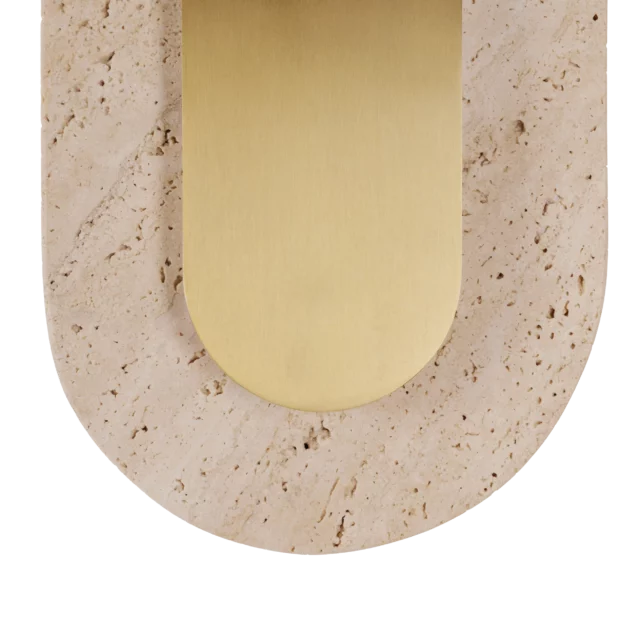 Kinkiety → Maxlight W0478 Travertino Oval