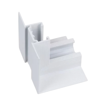 Systemy Szynowe → Micro11 → Akcesoria → Maxlight NT9004 Micro11 Kątownik wpuszczany kąt boczny wewnętrzny