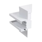 Systemy Szynowe → Micro11 → Akcesoria → Maxlight NT9005 Micro11 Kątownik wpuszczany kąt boczny zewnętrzny