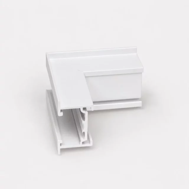 Sisteme De Șină → Micro11 → Accesorii → MAXLIGHT NT9015 Micro11 Recessed spring corner bracket, external side angle