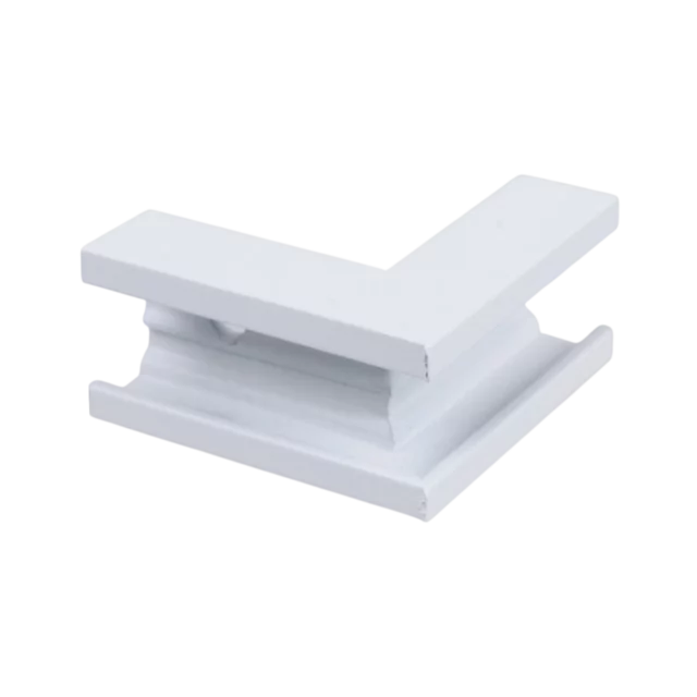Systemy Szynowe → Micro11 → Akcesoria → Maxlight NT9010 Micro11 Kątownik natynkowy kąt boczny zewnętrzny