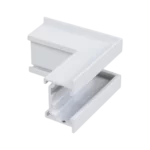 Systemy Szynowe → Micro11 → Akcesoria → Maxlight NT9014 Micro11 Kątownik wpuszczany sprężynowy kąt boczny wewnętrzny