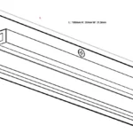 Systemy Szynowe → Systemy Szynowe 3-Fazowe → Akcesoria → Maxlight MHT1-P2-WH Uchwyt do szyn długi