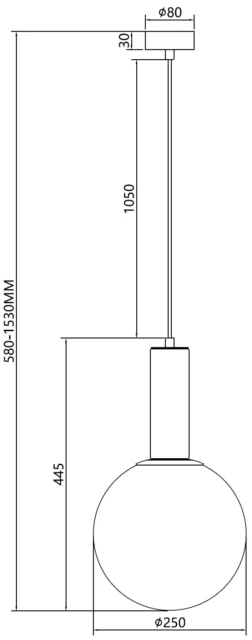 Lampy wiszące → Maxlight P0691 Rainbow