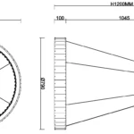 Lampy wiszące → Maxlight P0696 Savoy 40W