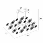 Lampy wiszące → Maxlight P0643 Allure