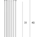Appliques murales → Maxlight W0240 Florence