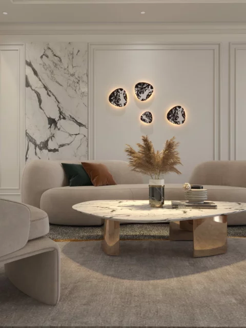 Appliques murales → Maxlight W0392 Marbles