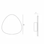 Appliques murales → Maxlight W0392 Marbles