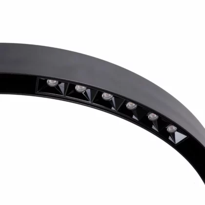 Bėgelių Sistemos → Magnetinės → Šviestuvai → Maxlight M0039Z Magnetic Lenktas rastras Zigbee