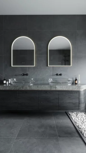 Miroirs → Maxlight W0386 Mirror Demi-rond