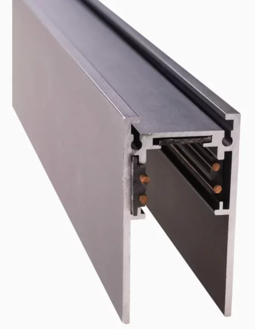 Bėgelių Sistemos → Magnetinės → Bėgeliai → Maxlight MT0001 Magnetic Aukšto profilio paviršinis bėgelis 1m