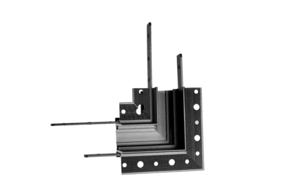 Bėgelių Sistemos → Magnetinės → Priedai → Maxlight MT0008 Magnetic 90° mechaninis kampas įleidžiamam bėgeliui MT0006/MT0007