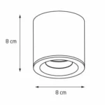 Plafonniers → Maxlight C0215 Form